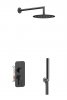 AQG zestaw prysznicowy podtynkowy Urban Flow ER236 Gun Metal 19URFER23612 24H